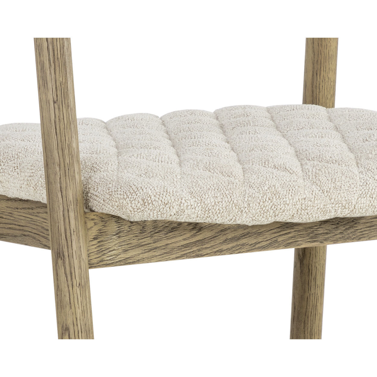 Jeremy 35.75 inch Weathered Oak / Dove Cream Counter Stool